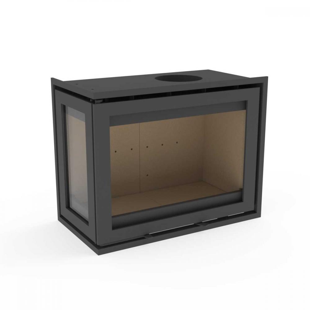 Dik Geurts Kamineinsatz Instyle Corner 660 High